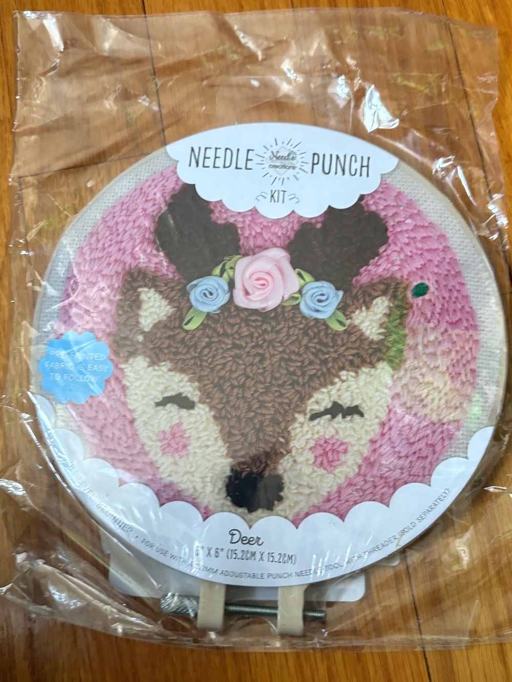 Kids Deer Punch Kit - Pink